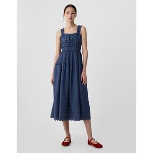 Gap x DÔEN Eyelet Midi Dress